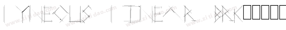 Lyneous Linear BRK字体转换